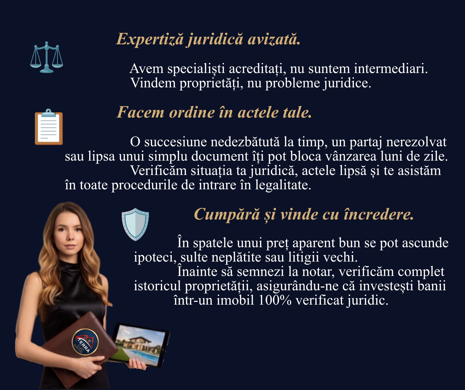 Verificarea actelor și a istoricului juridic al proprietății